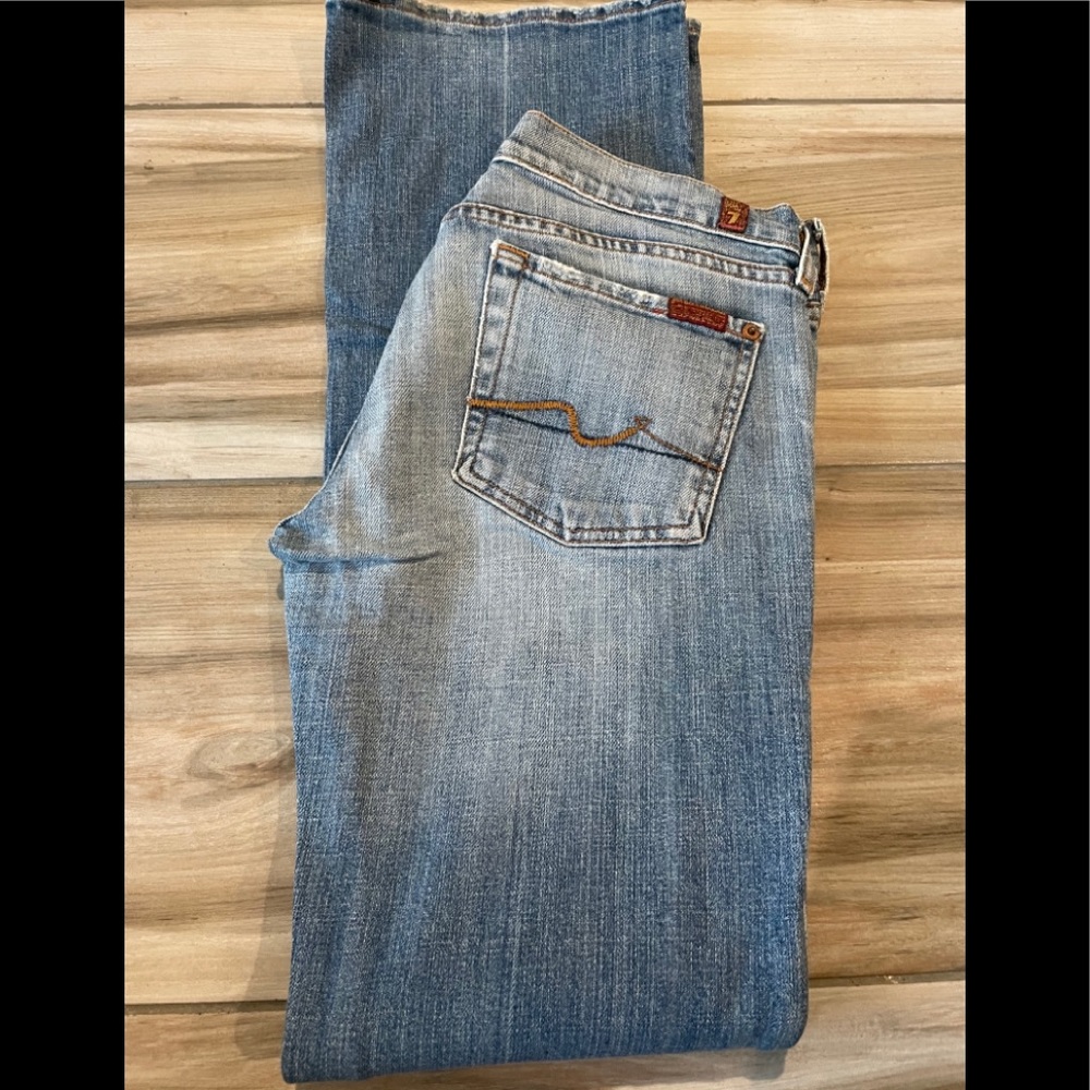 Classic boot cut jeans by 7 for All Mankind